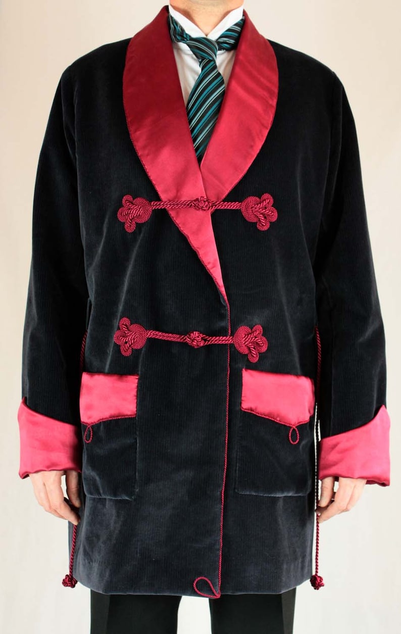 Mens Smoking Jacket and Fez about 1900 Sewing Pattern 1215 | Etsy