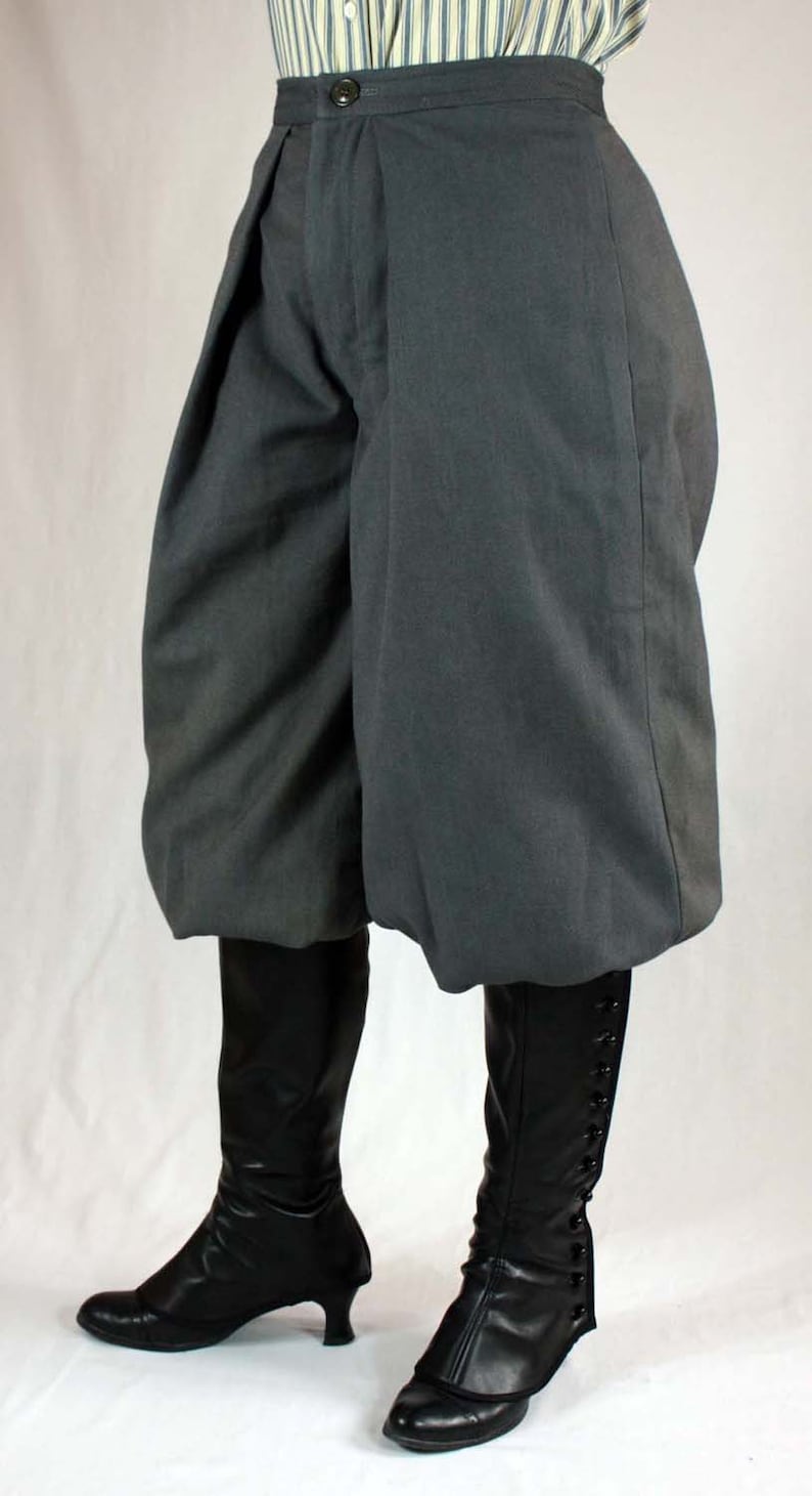 Edwardian Womens Trousers and Gaiters about 1900 #0216 Size US 8-30 (EU 34-56) Pdf Download image 4