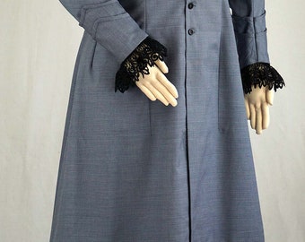 Victorian Wrapper Dress About 1870 Sewing Pattern #0919 Size