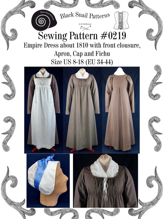 Amazon.com: Simplicity Sewing Pattern S9434 AA Misses' and Women's Regency  Era Style Dresses, Size 10-18 : Arts, Crafts & Sewing