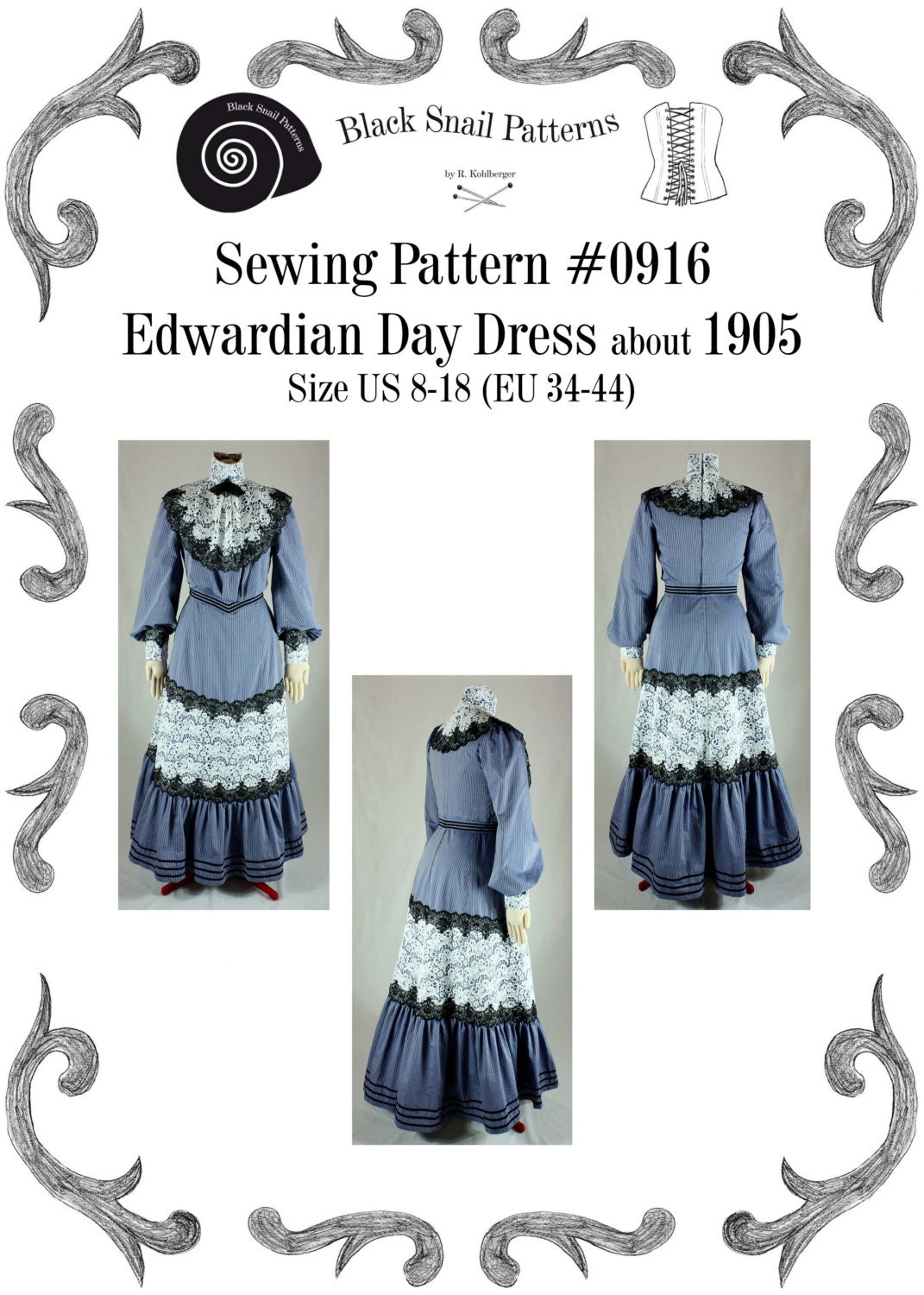 Edwardian Dress Patterns | Dresses Images 2022 | Page 2