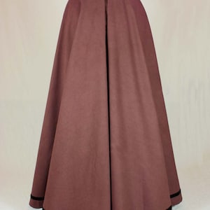 Edwardian Skirt Fan-Skirt worn about 1890 Sewing Pattern 0414 Size US 8-30 EU 34-56 PDF Download image 3
