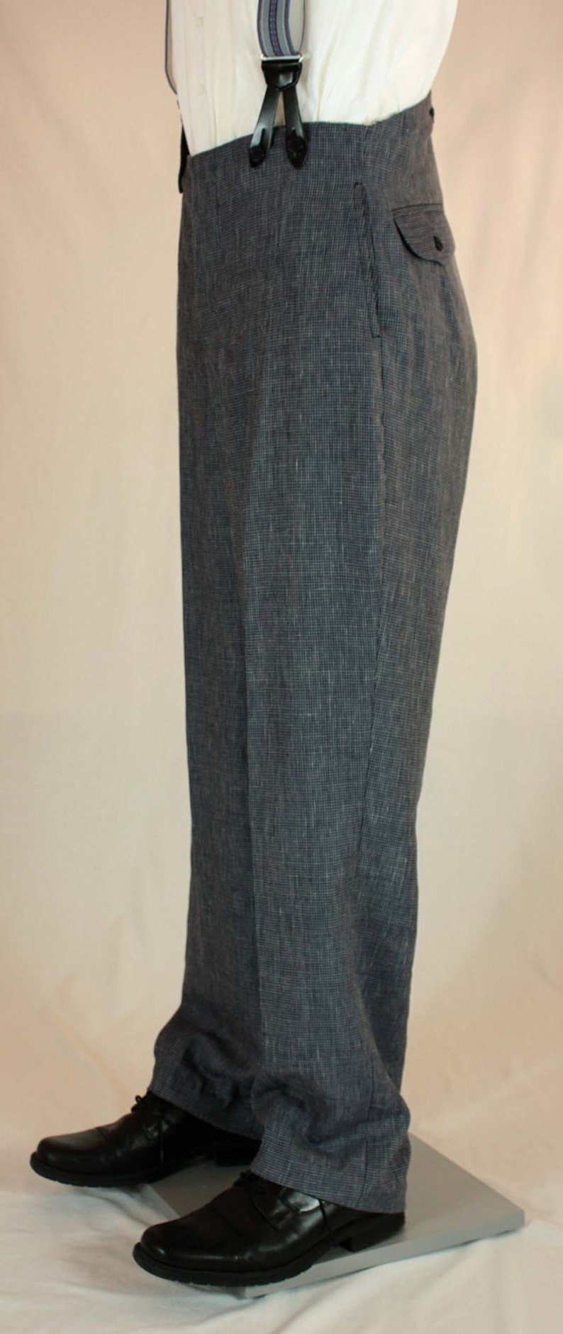 Victorian / Edwardian Mens Walking Trousers From 1870 to 1910 - Etsy