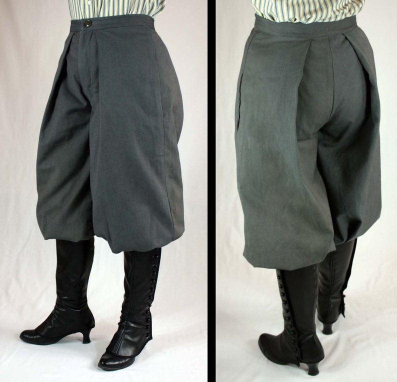 Edwardian Womens Trousers and Gaiters about 1900 #0216 Size US 8-30 (EU 34-56) Pdf Download image 2