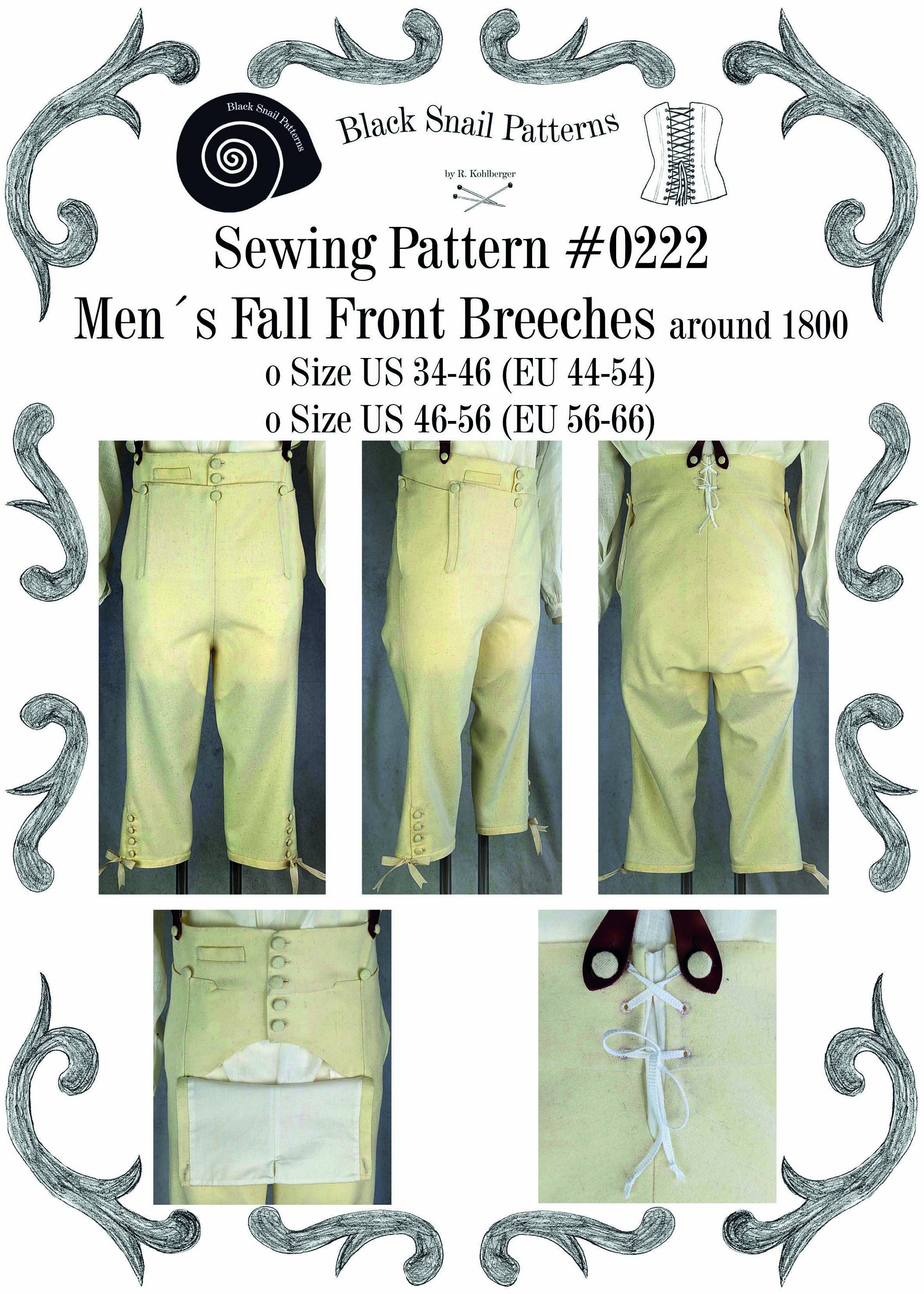 BPURB Men Historical Victorian High Waist Regency Fall Front Trousers  Medieval Pants  Walmartcom