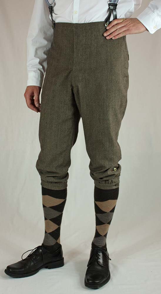 Edwardian Mens Cycling Breeches about 
