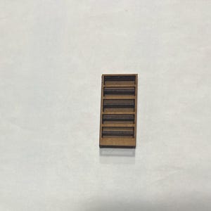 1:48 Haberdashery Open Shelf Unit Kit for Collectors to complete.