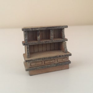 1:48 Distressed French Cafe Buffet Unit.
