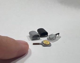 New, 1:48 Modern Pizza Oven Set x 1. Completed item for Collectors.
