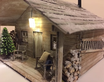 1:48 Cosy Cabin Kit. Create yourself designed for collectors.