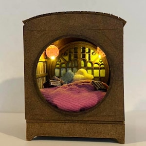 1:48 Reading Nook Kit to make yourself. Accessories not included.