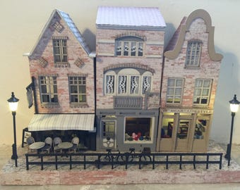 オランダ　ミニチュアハウス 10点セット オランダ ミニチュアハウス 10点セット - メルカリ