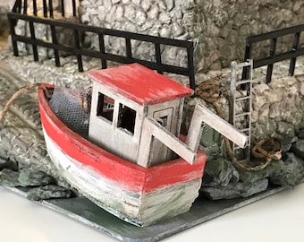 Bateau De Peche Etsy