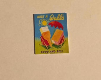 New, 1:48 Walls Ice-cream Sign. Completed item for Collectors.