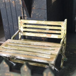 1:48 Bistro Bench and Table Kit to complete.