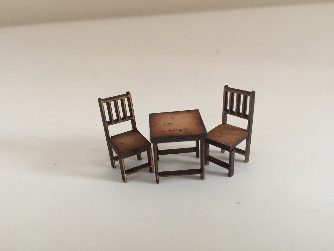 1:48 Lighthouse Table and 2 Chairs Kit to Make Your Own. - Etsy
