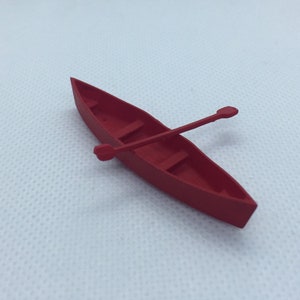 1:48 Canoe with Paddle. Completed item for Collectors.