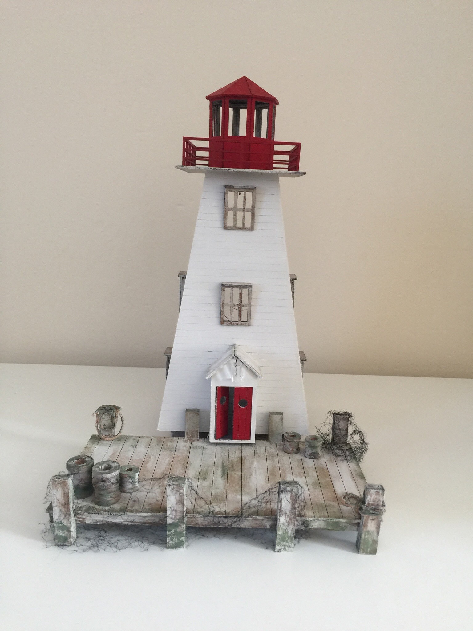 1:48 Lighthouse Interior Furniture Kit for Collectors. 