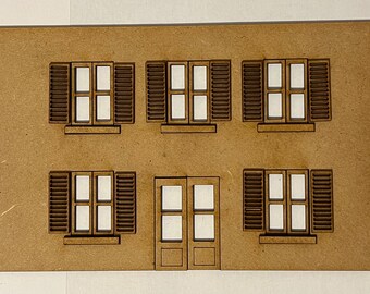 1:48 Corner House Kit for collectors to make themselves.