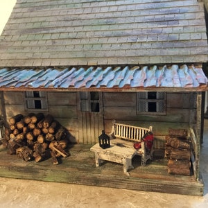 1:48 Woodcutters Cabin Kit