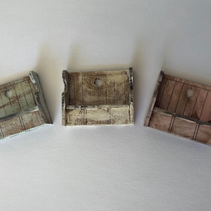 1:48 Heart Settle painted ' shabby chic' and complete.