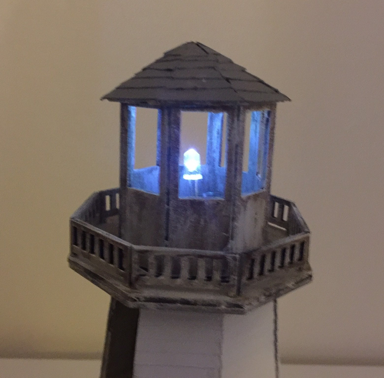 1:48 Lighthouse Interior Furniture Kit for Collectors. 