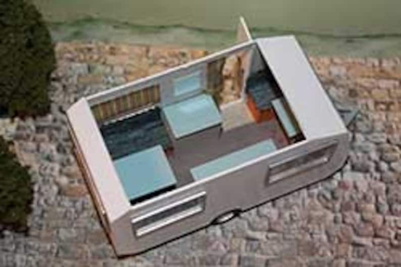 1:24 Retro Caravan Kit Designed for Collectors. - Etsy
