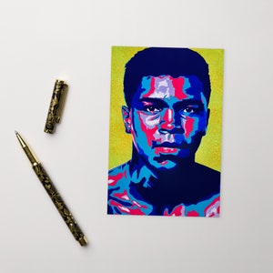 Cartão Postal Muhammad Ali