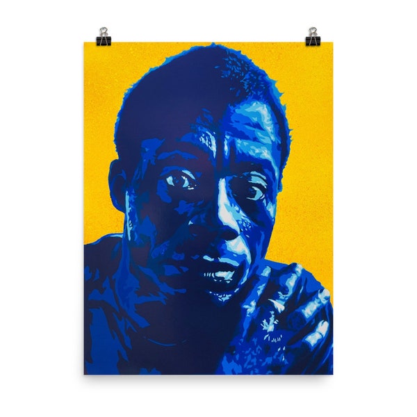 James Baldwin Poster Print