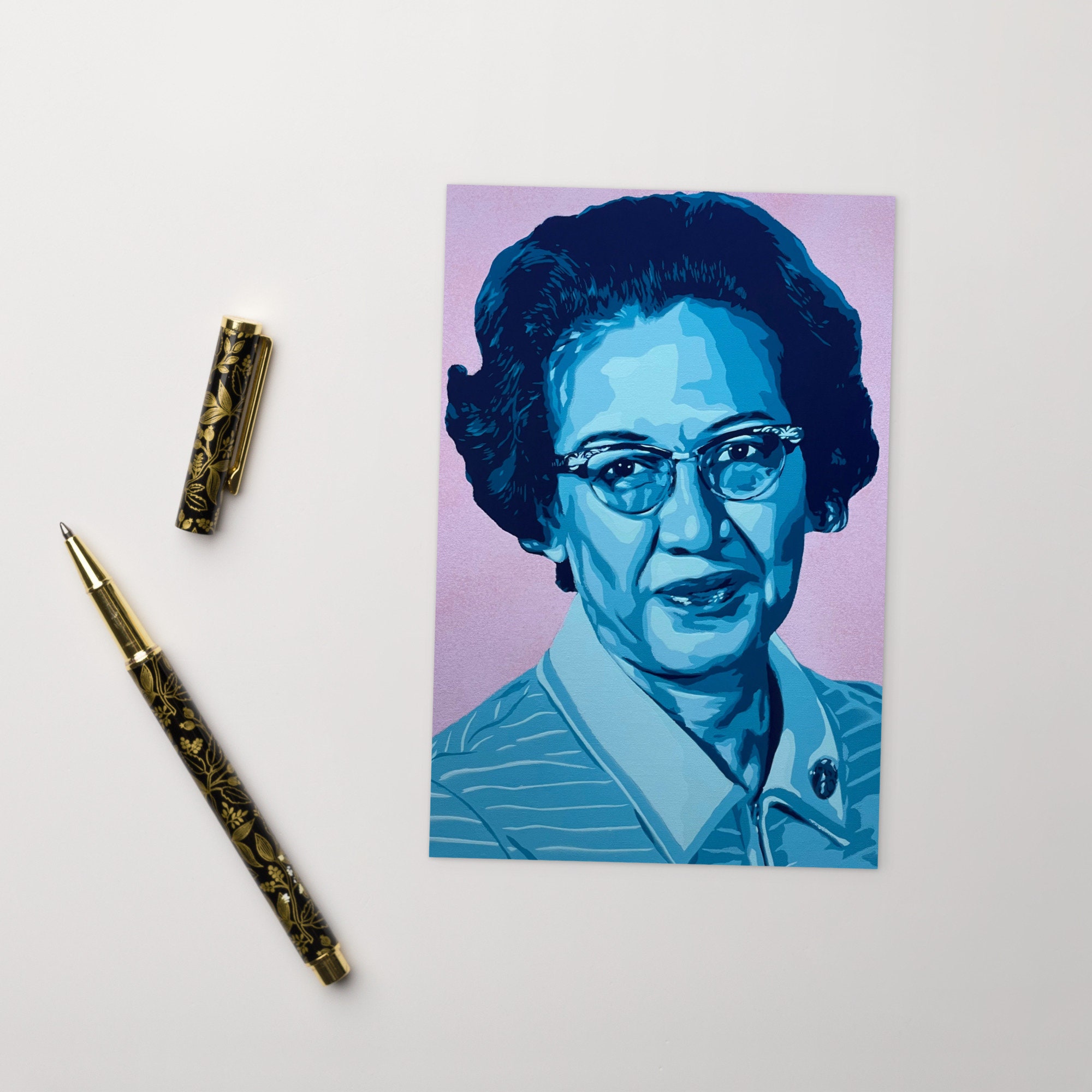 Katherine Johnson Postcard