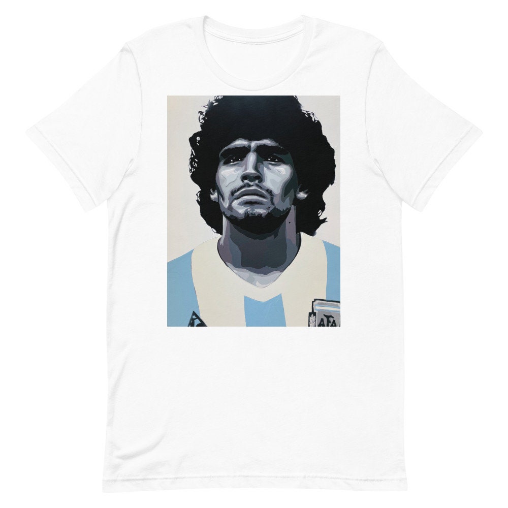 Discover Camiseta Maradona 10 Diego Leyenda de Fútbol para Hombre Mujer