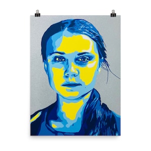 Greta Thunberg Poster Print