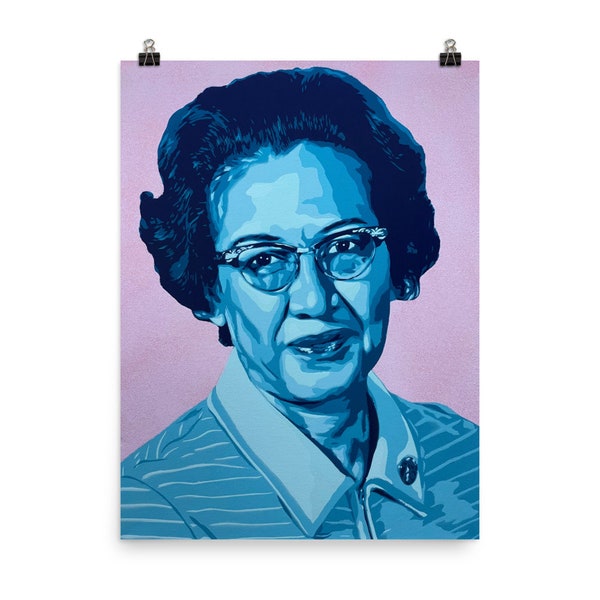 Katherine Johnson Poster Print