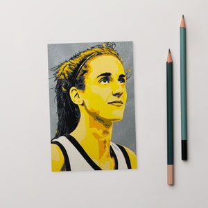 Caitlin Clark Postkarte
