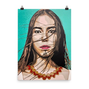Quannah Chasinghorse Poster Print