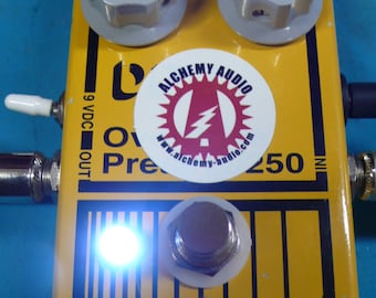 Modify Your DOD 250 Overdrive to Vintage Grey Specs! Alchemy Audio Pedal Mods.
