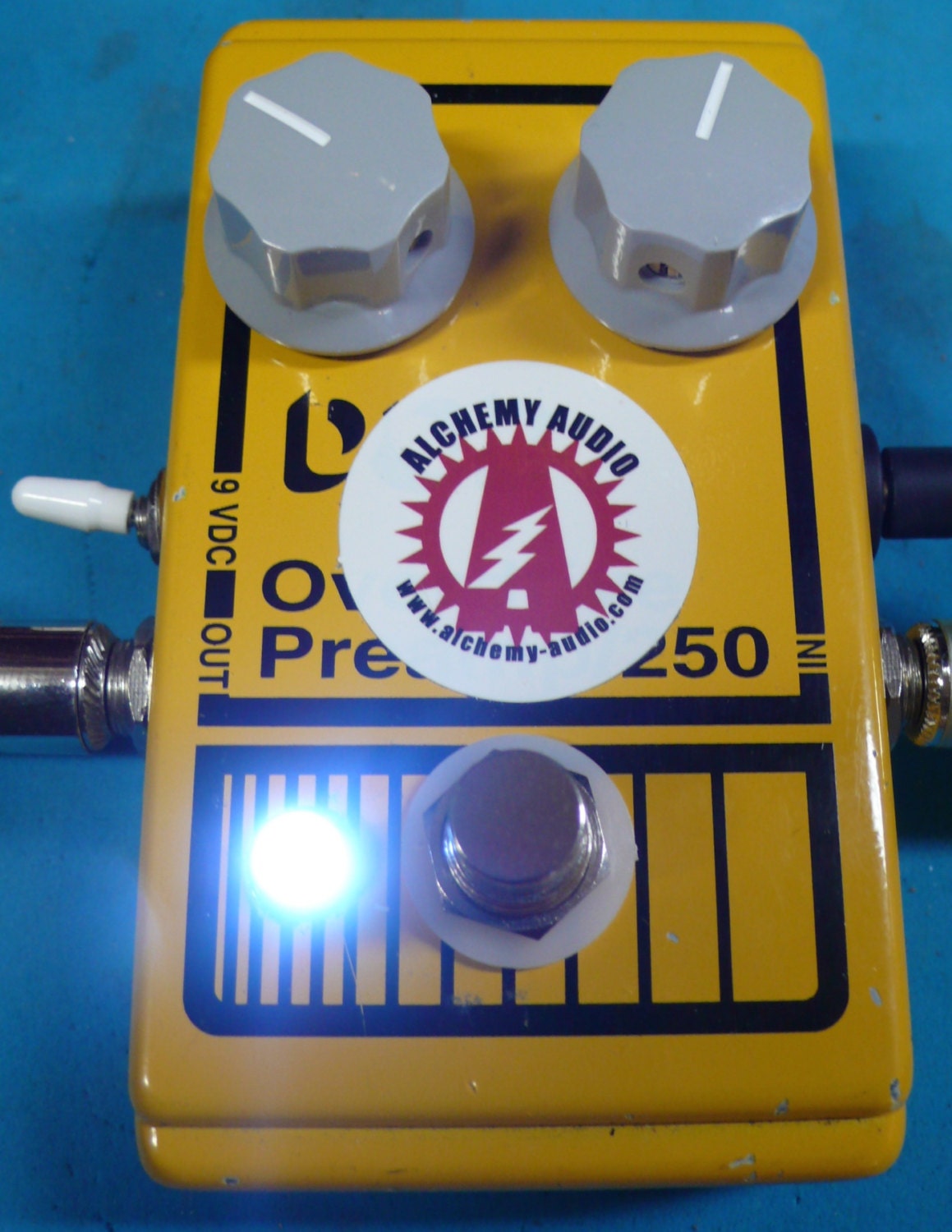 Modify Your DOD 250 Overdrive to Vintage Grey Specs! Alchemy Audio
