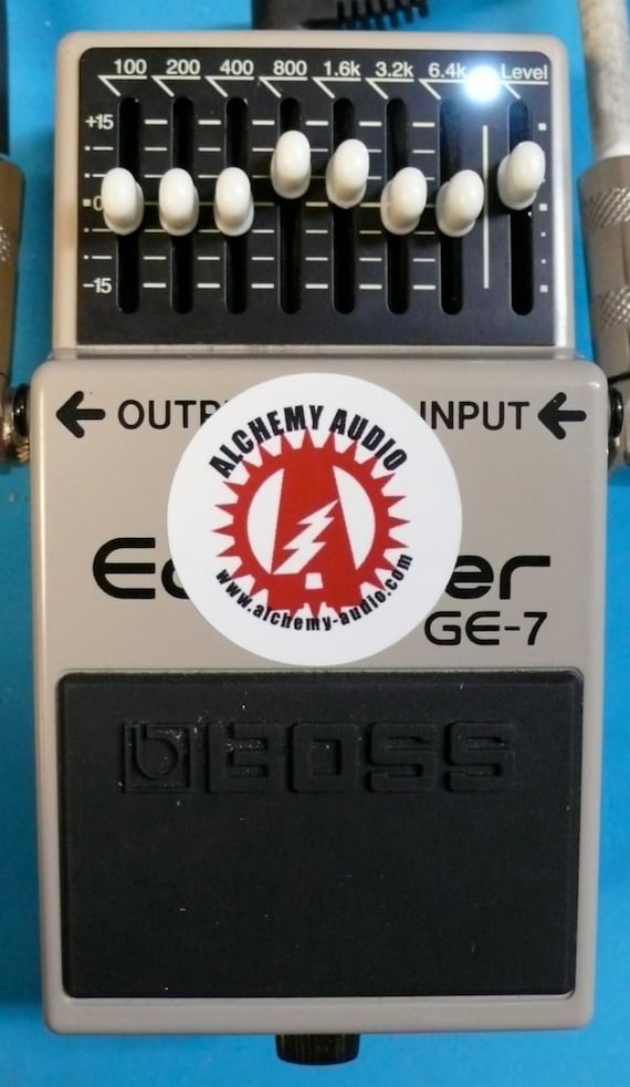 Your Boss GE-7 Equalizer With Upgrades Alchemy Audio - Etsy