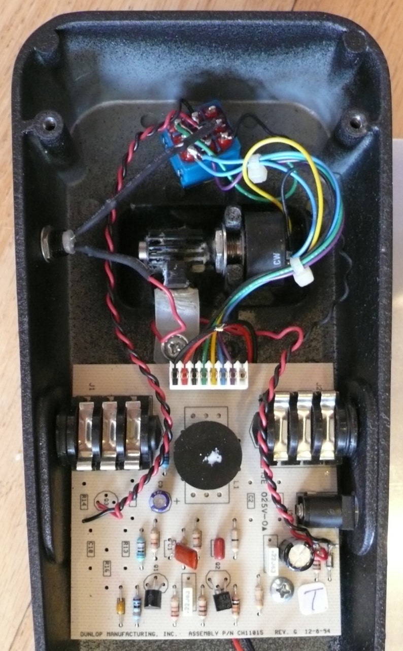 Modify Your Dunlop GCB95 Cry Baby Wah Guitar Effects Pedal With