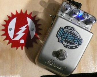 ¡Modifique su Marshall BB-2 Blues Breaker Overdrive! Servicio de modificación de pedales Alchemy Audio.