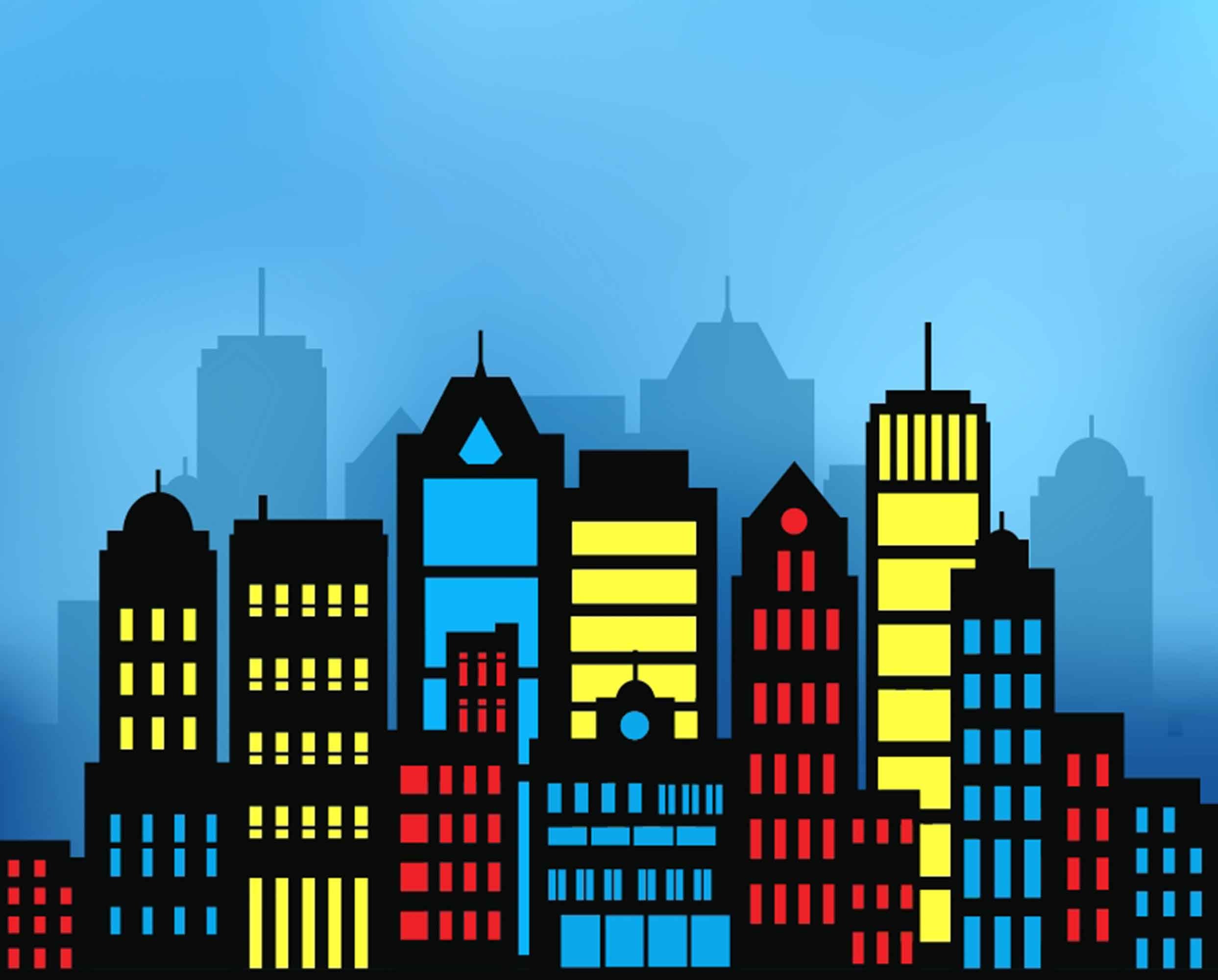 superhero-buildings-block-clipart-and-skyline-city-buildings-etsy-canada