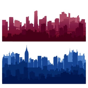 City Silhouette, Urban skyline clipart, urban skyline, sunset city, landscape city, landscape, Buildings PNG skyscrapers png,SVG,EPS + bonus