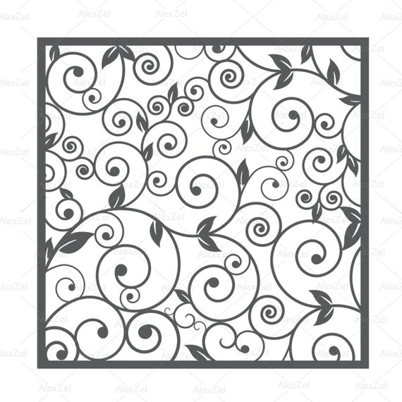 Download Flower Curls Svg Flower Svg Silhouette Svg Png Cuts Etsy 3D SVG Files Ideas | SVG, Paper Crafts, SVG File