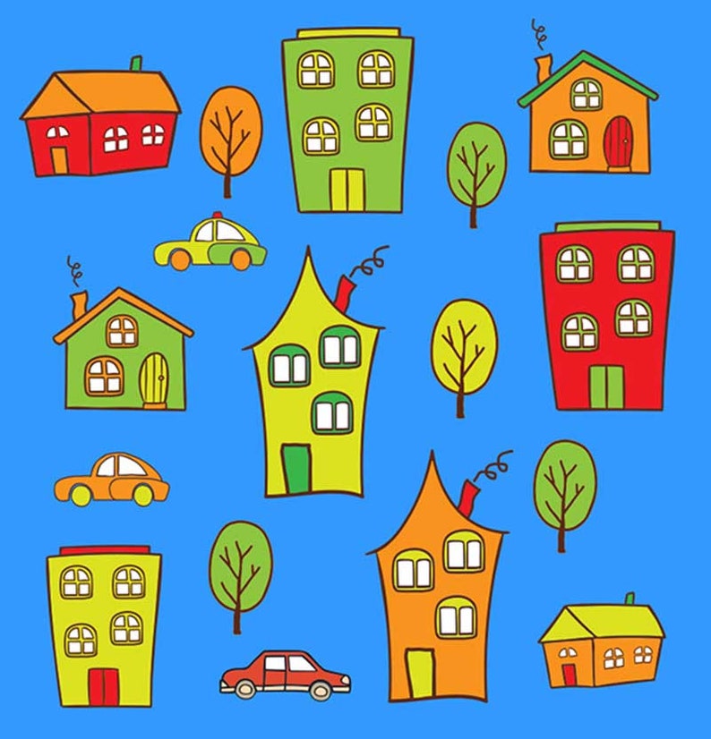 Houses Clipart Home City Cute Houses Clipart and Cute Homes Clipart for ...