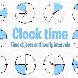 Clock Faces, Clock Printable, Clock SVG, watch face, Watch SVG, Cut Files clock, Commercial Use, Time Svg, Wall Clock,  scrapbooking clipart