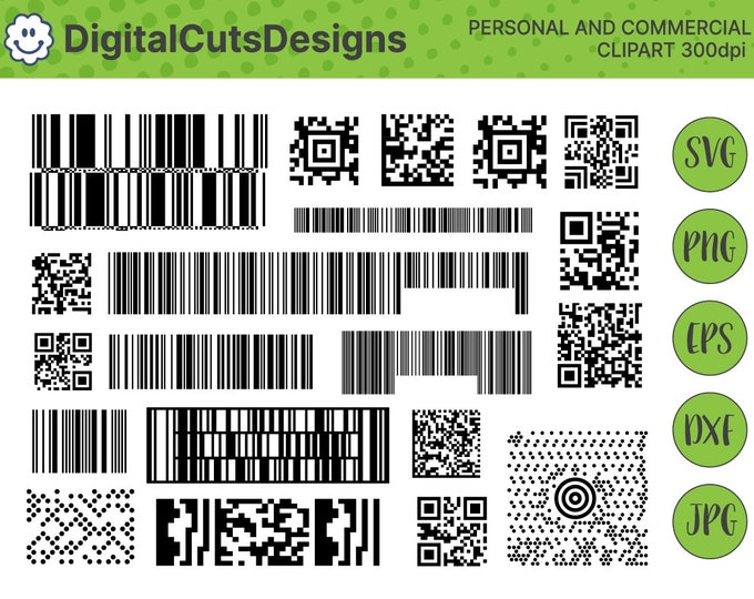 Bar Code Plan Set of Abstract Barcode Bar Code Templates of Scanner Digital Codes for ...