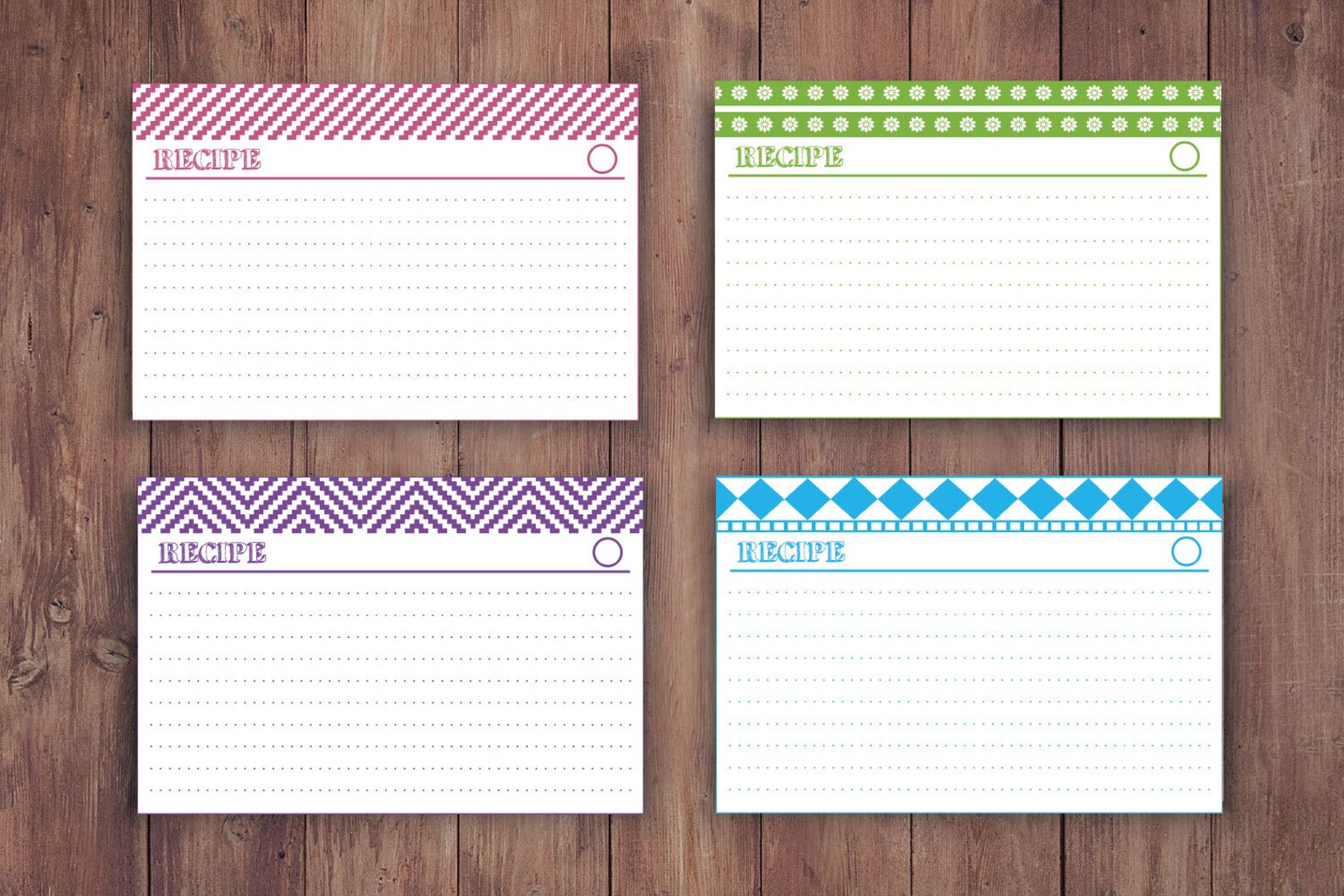 Printable Recipe Cards 4x6 Recipe Cards Editable Recipes Etsy Printable Recipe Cards 4x6 Recipe Cards Editable Recipes Etsy