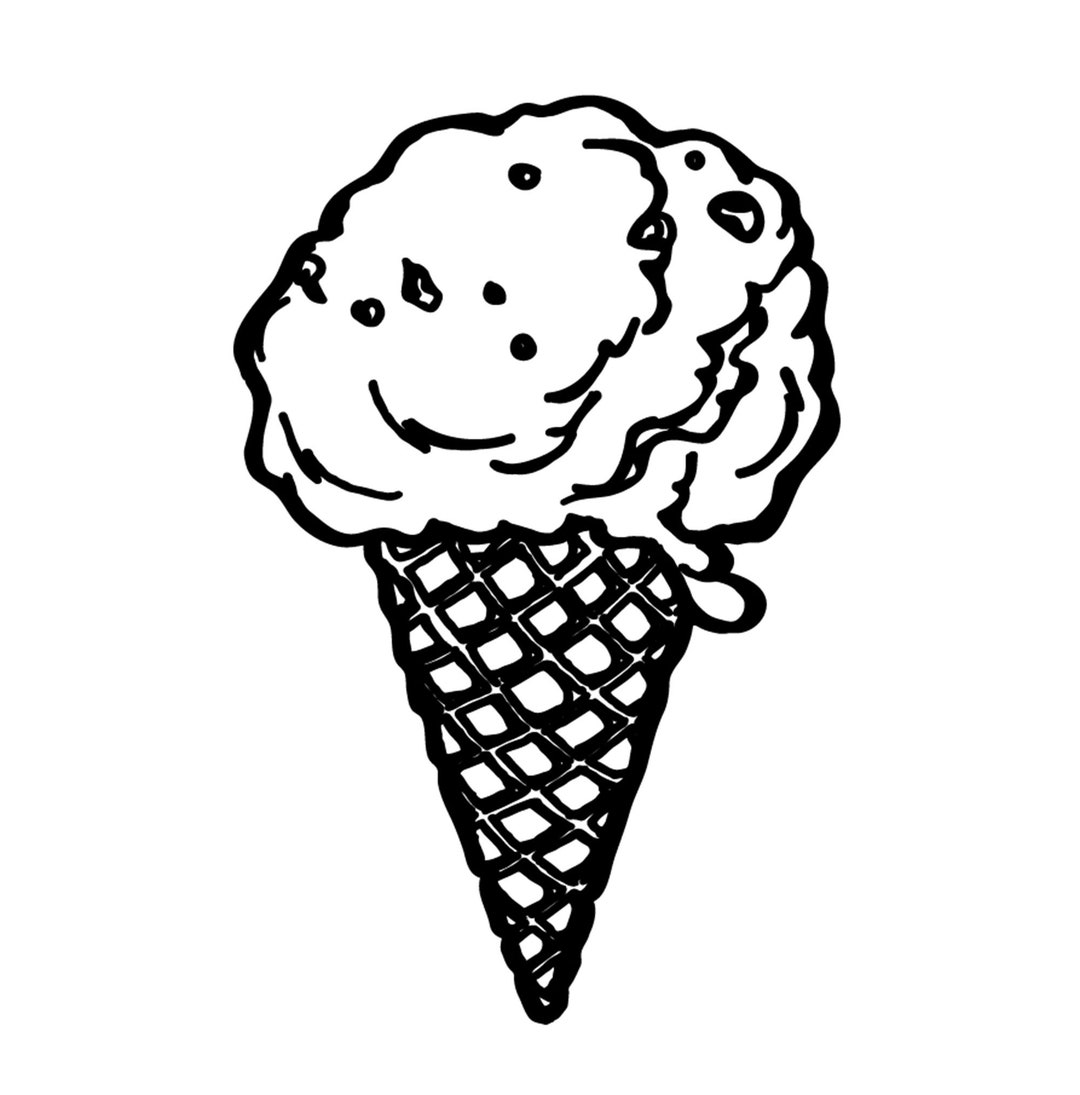 Silhouette of a Ice Cream Svg Clipart Clip Art Silhouette Ice Cream Svg