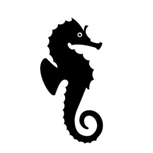 Sea Horse silhouette transparent background of a Sea horse clipart silhouette sea fish file svg, png, dxf, eps