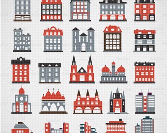 Building clipart, house  home  construction  school on transparent background SVG,PNG